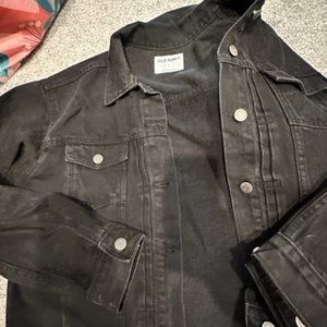 Old Navy jean jacket - faded black